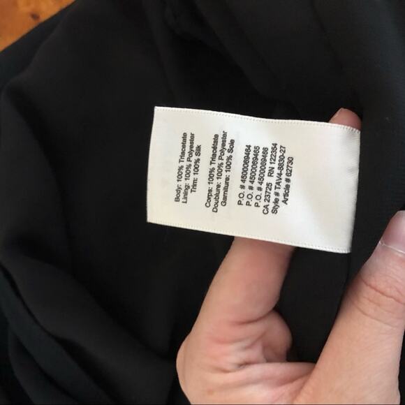 Aritzia Wilfred Black Sleeveless Midi Dress - Picture 6 of 6